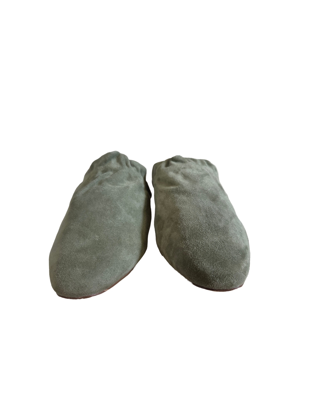Matisse Vienna Sage Suede Slip-on Mules
 (8) Women's Shoes - Picture 4 of 7